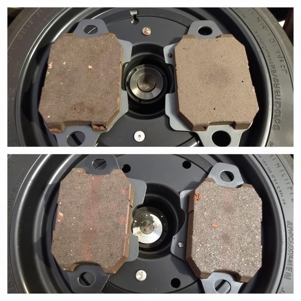 Worn Brake Pads Audi A8