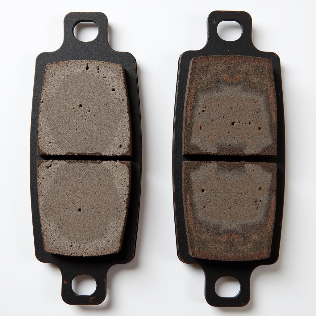 Worn Brake Pads on BMW X5