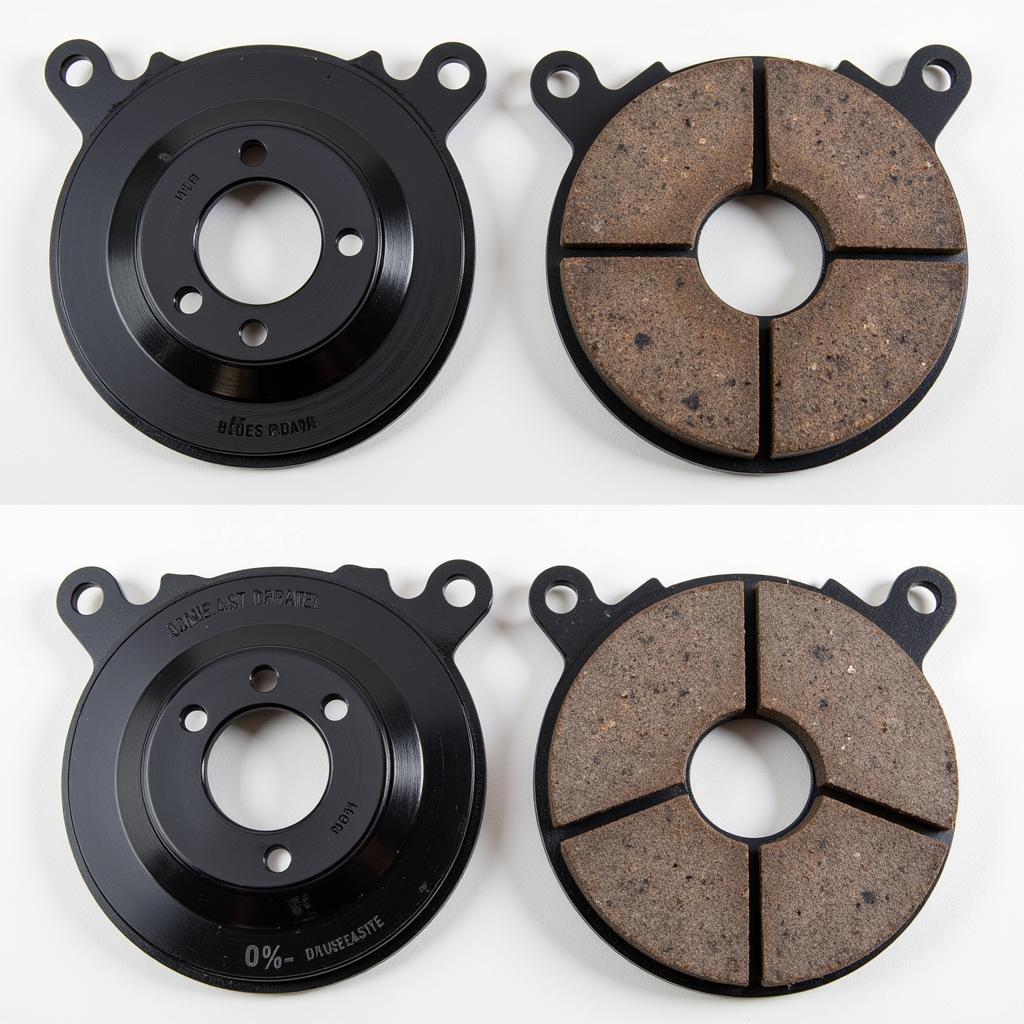 Worn Brake Pads Comparison