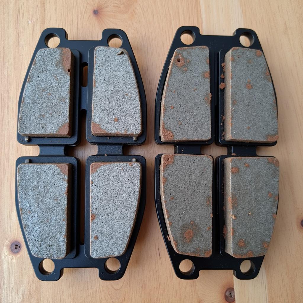 Worn Brake Pads on Ford ZX5