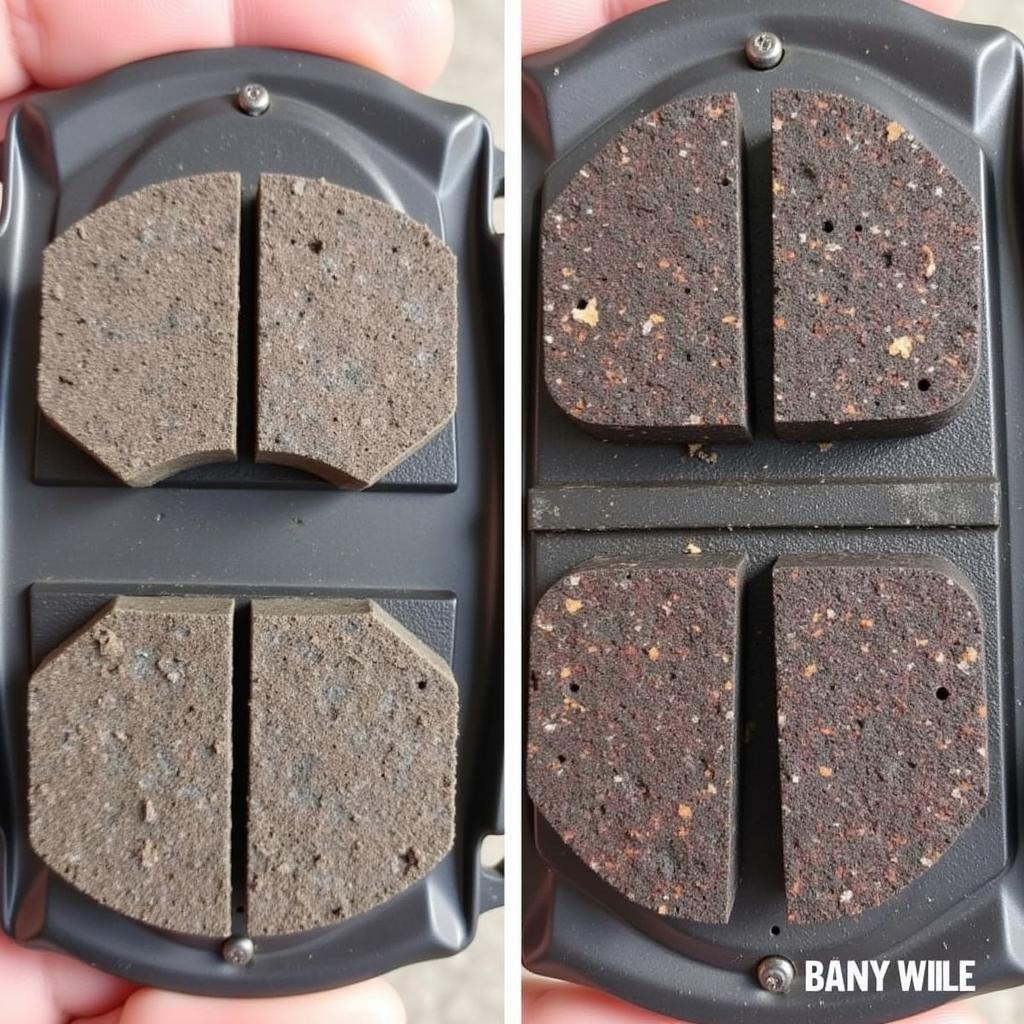 Worn Brake Pads Toyota 4Runner