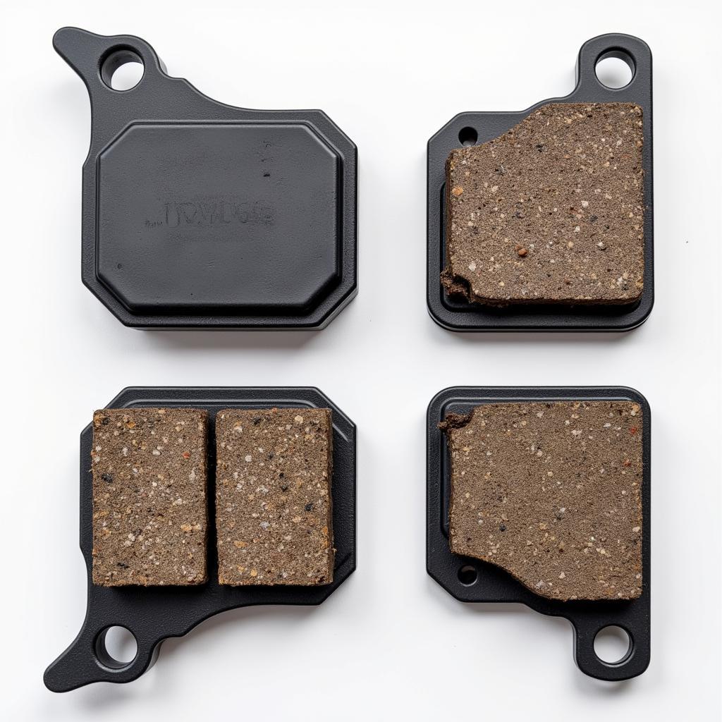 Worn Brake Pads on Toyota Camry