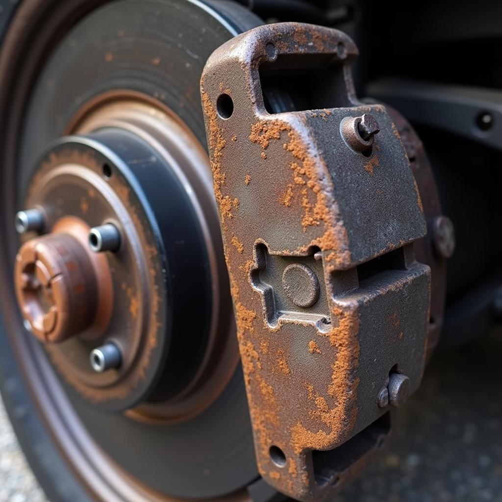 Worn brake pads triggering electronic parking brake fail light