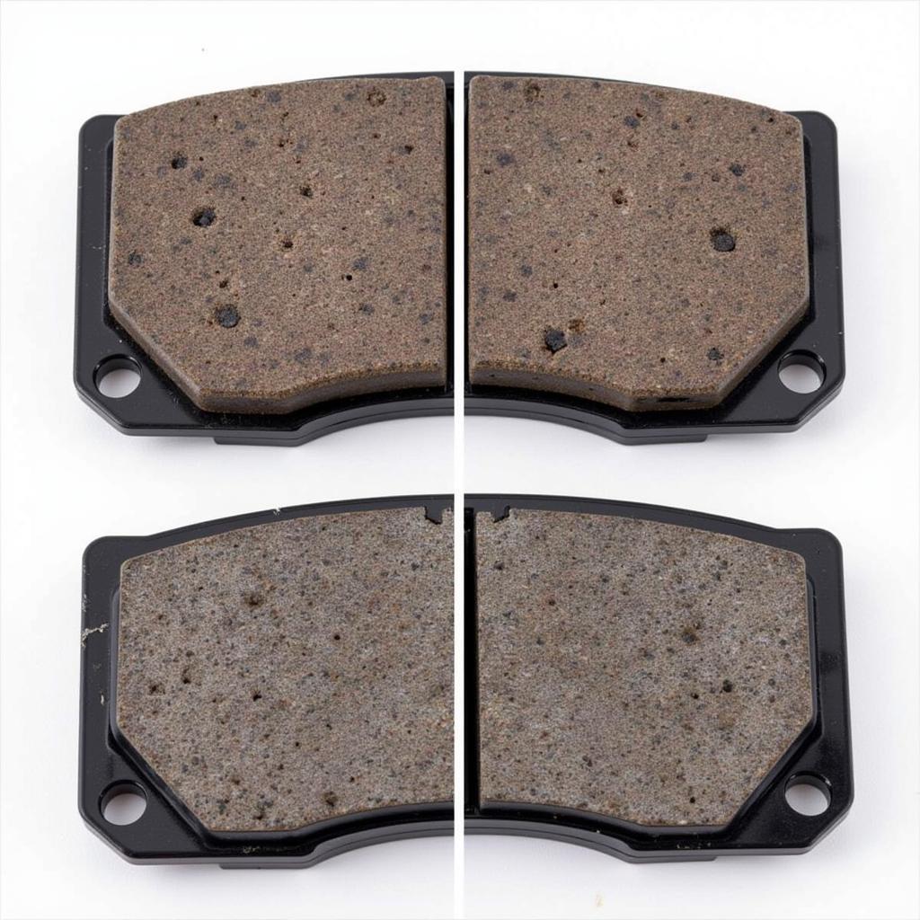 Worn-Out Brake Pads and Rotors