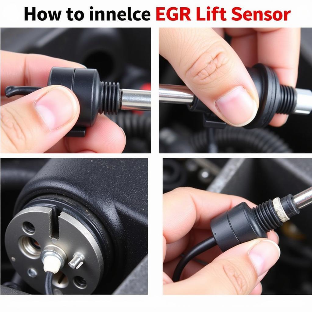 Replacing the EGR Lift Sensor for 01486 VCDS Code