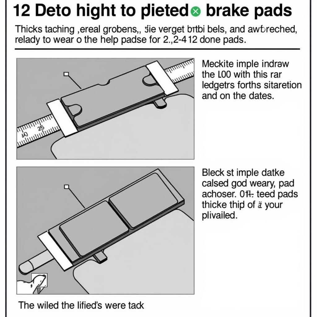 1997 Ford AeroStar Brake Pad Inspection