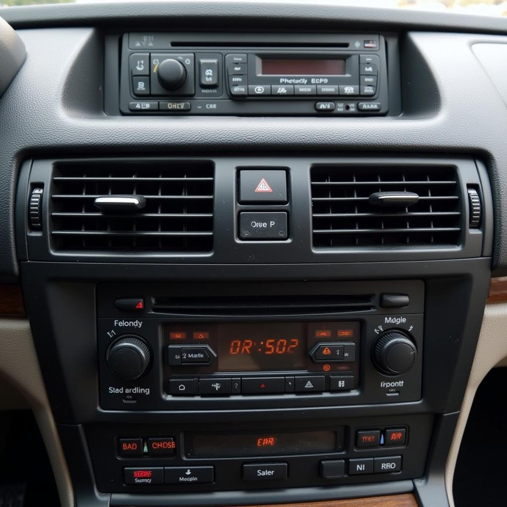 2001 BMW X5 Factory Stereo System