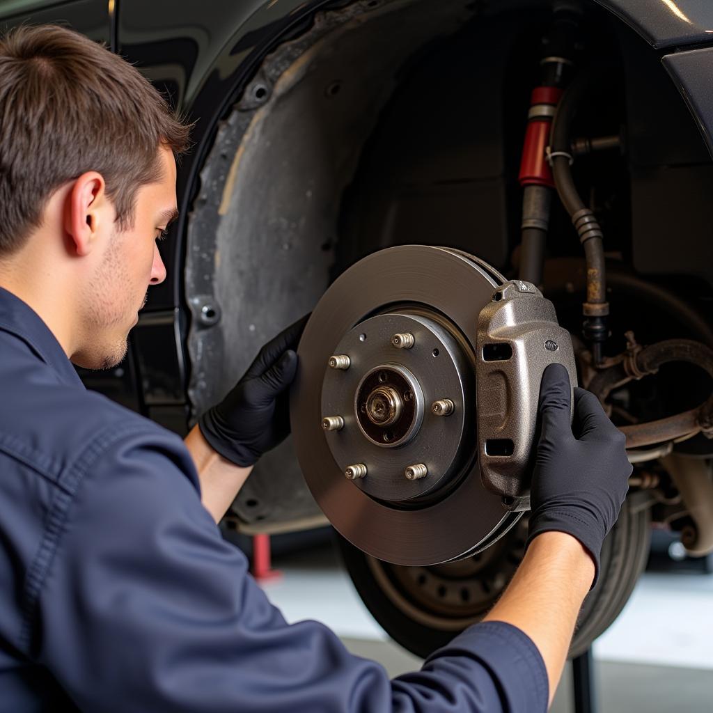 Brake Inspection on a 2001 Toyota Solara