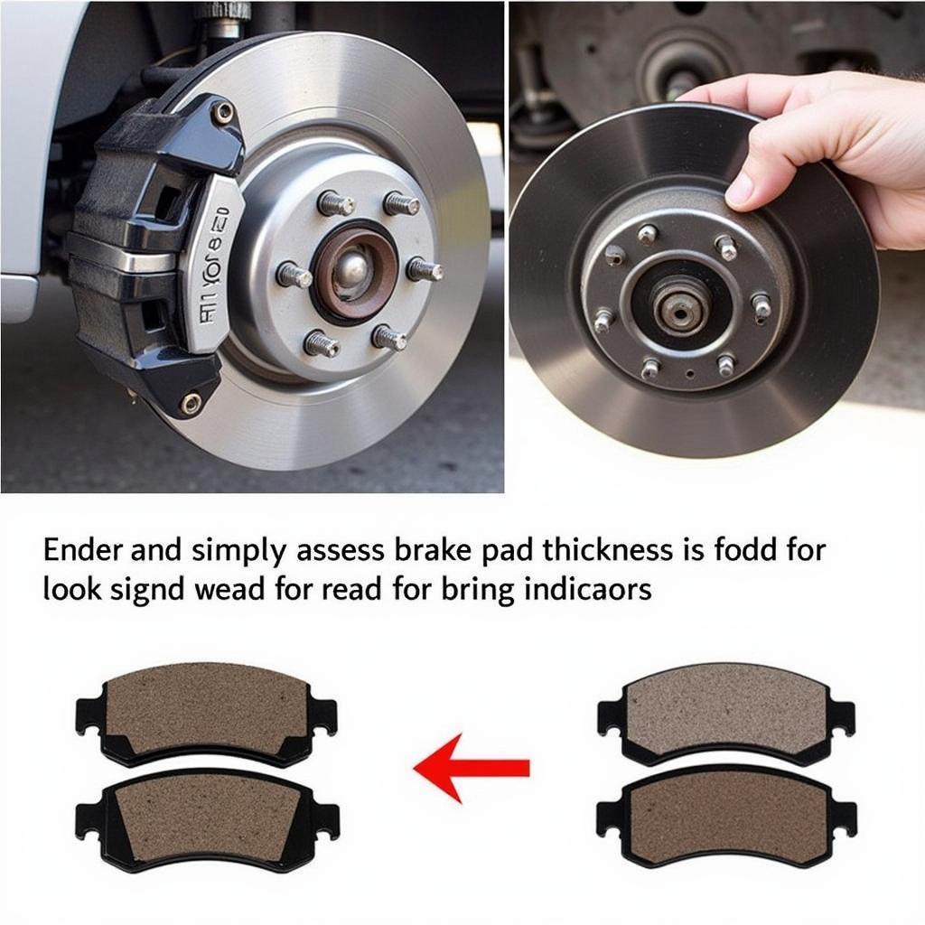 Inspecting Brake Pads on a 2002 Honda Accord