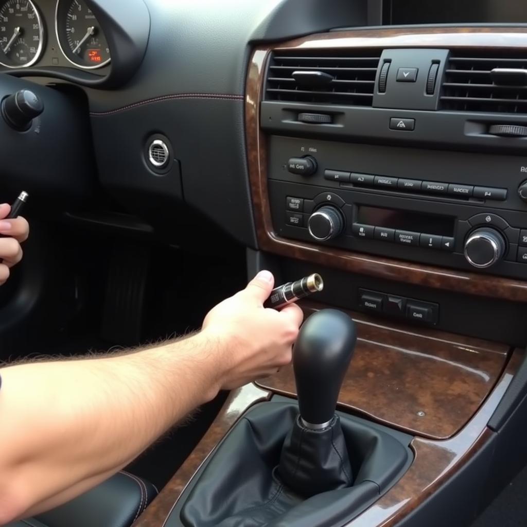 Replacing the 2003 BMW 530i Audio Jack