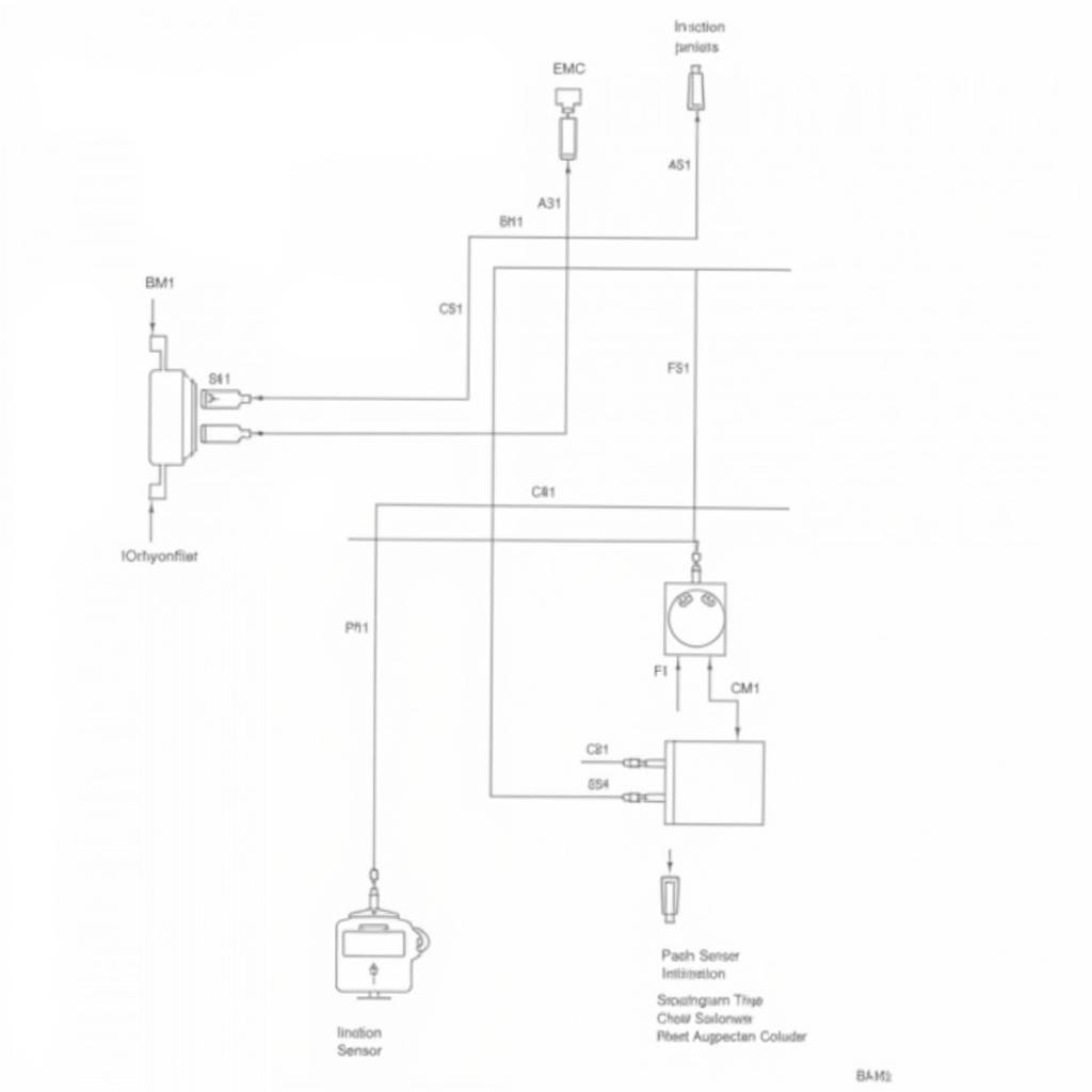 2003 Chevy Malibu Anti-Theft System Components Diagram