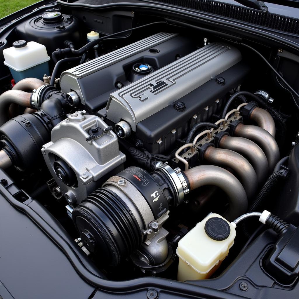 2004 BMW M3 S54 Engine Close-up