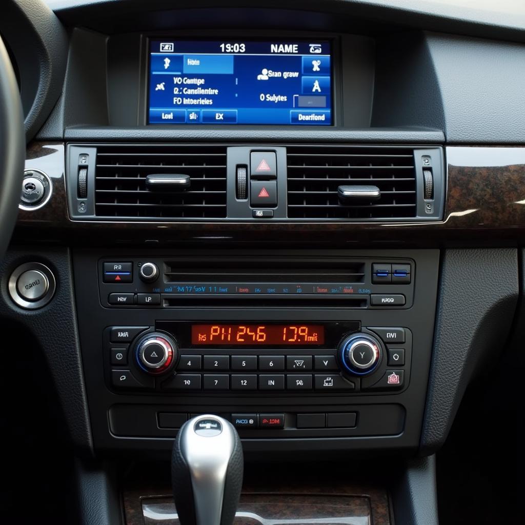 2007 BMW X3 Audio Head Unit