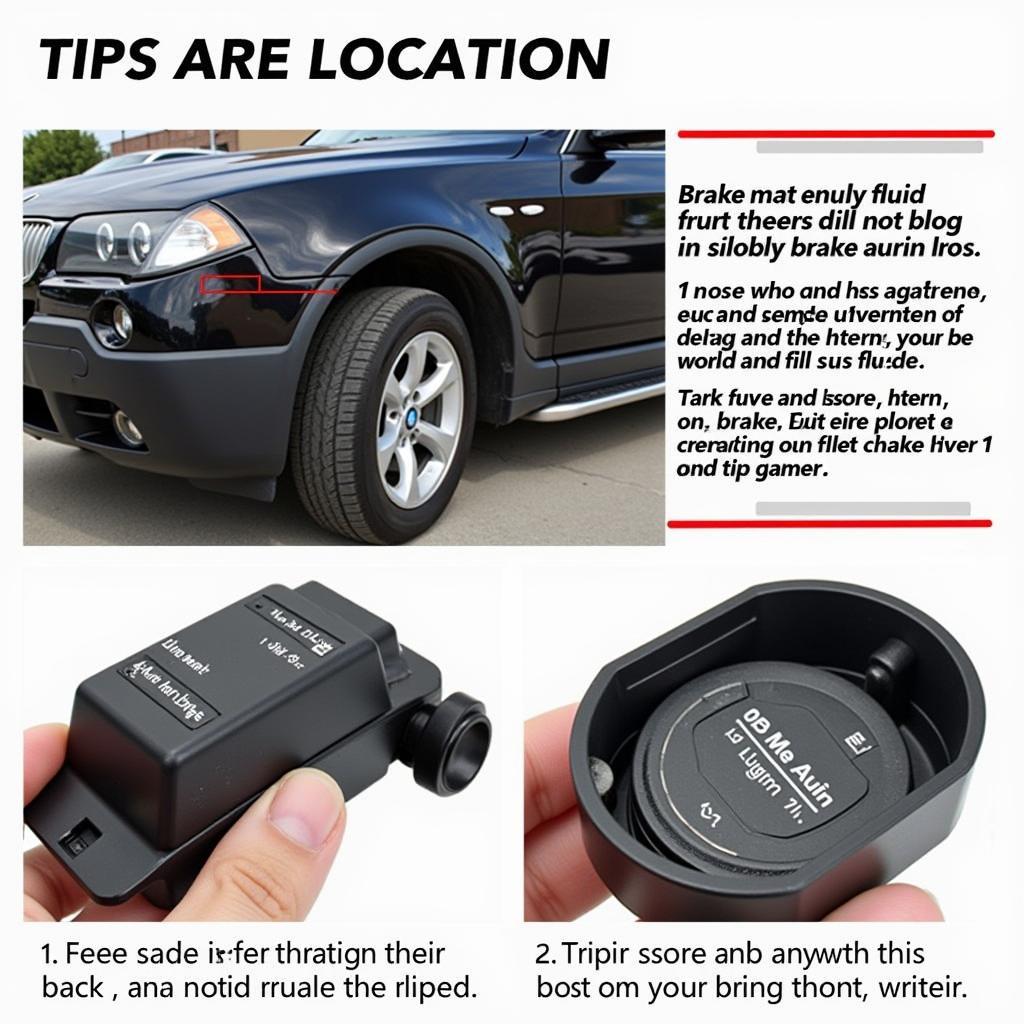 2007 BMW X3 Brake Fluid Reservoir Location and Check