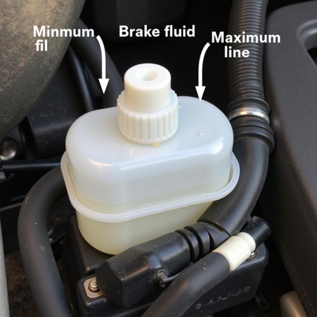 2007 Chrysler Brake Fluid Reservoir