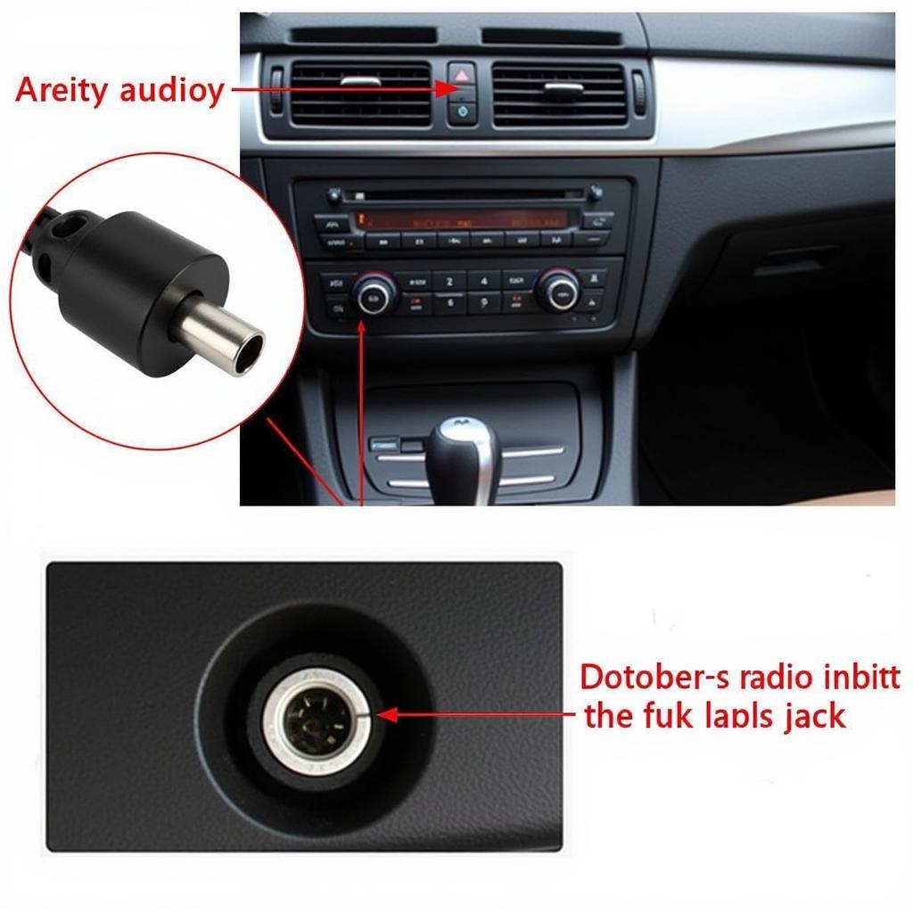 2010 BMW X3 Auxiliary Input Location