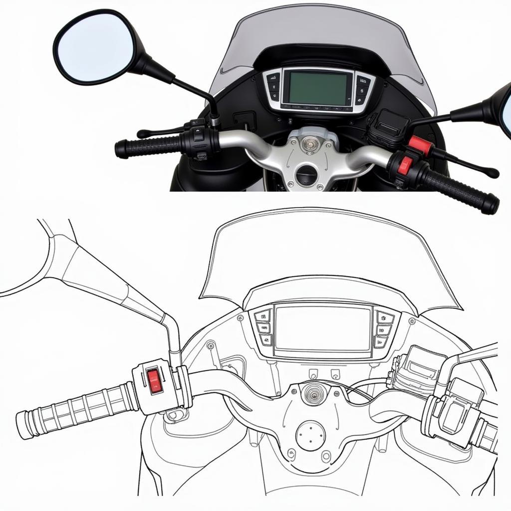 2011 BMW R1200RT Audio System Controls