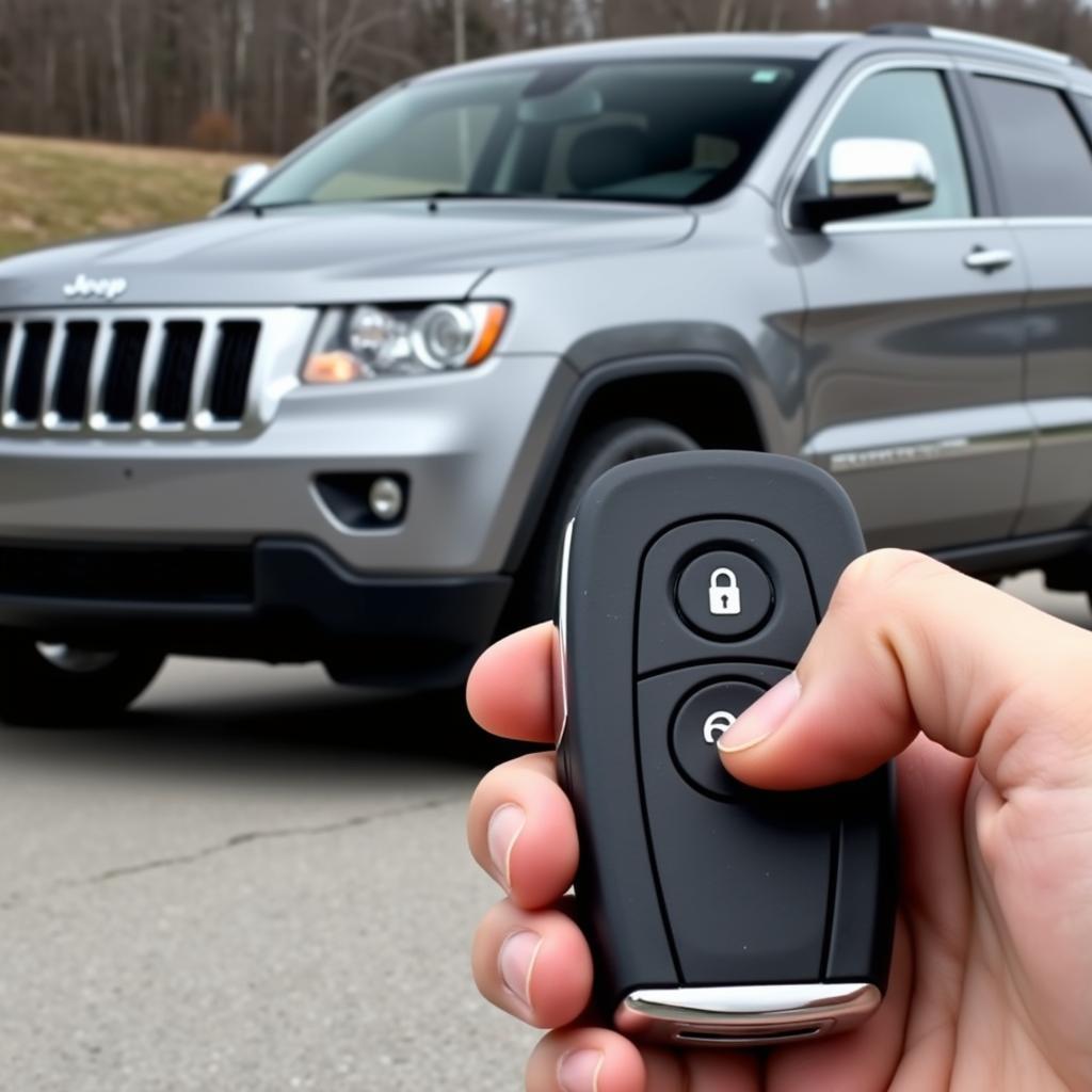 2012 Jeep Grand Cherokee Key Fob Reduced Range Due to Low Battery