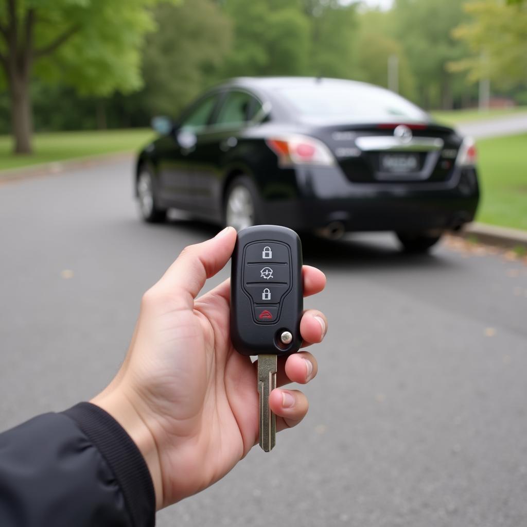 2012 Nissan Altima Key Fob Range Issues due to Weak Battery