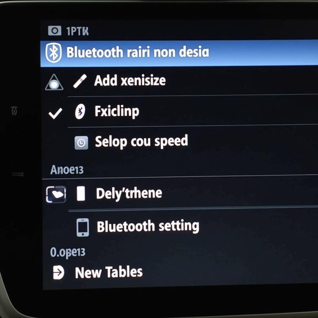 2014 BMW 428i Bluetooth Menu Navigation