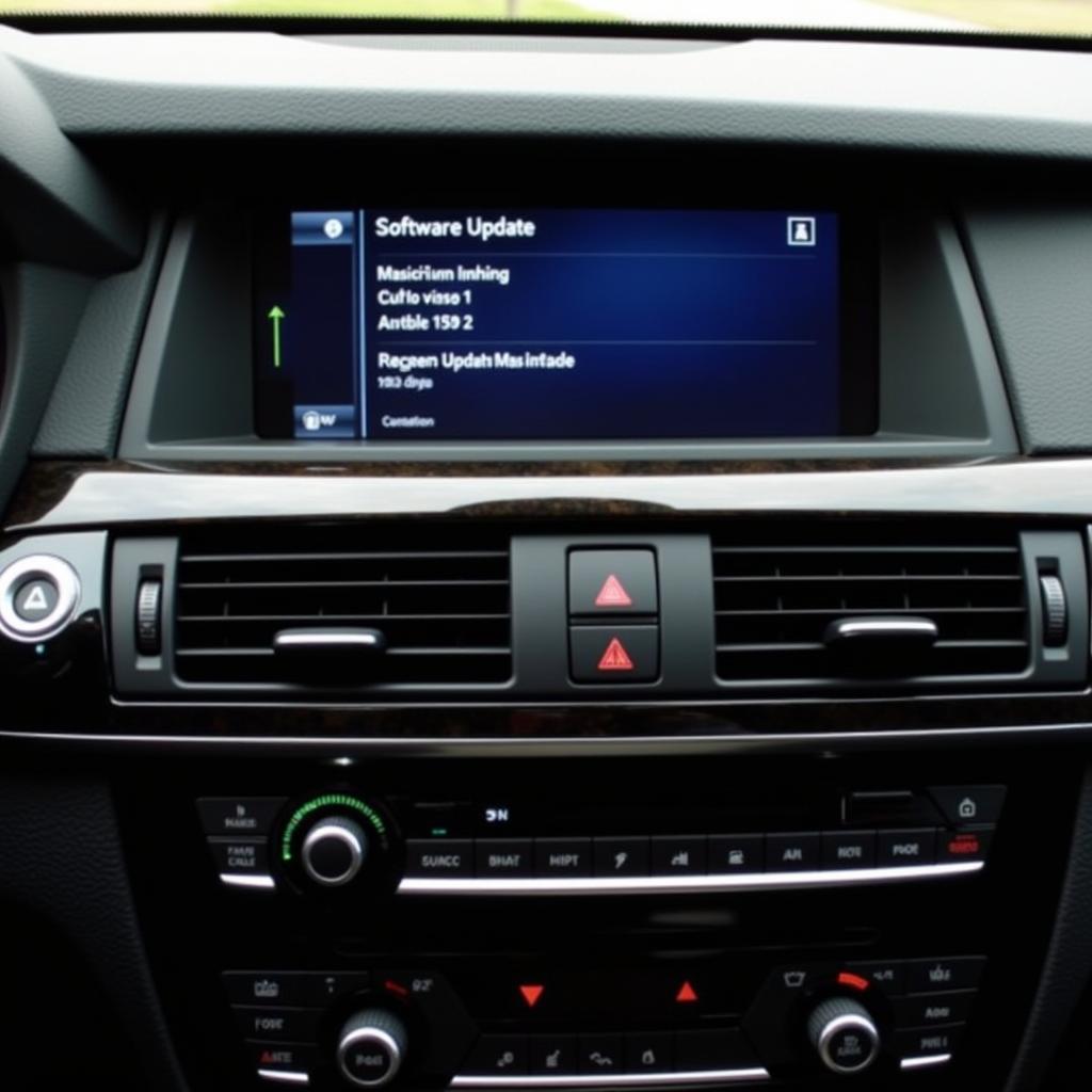 2014 BMW X3 Audio System - Updating iDrive Software