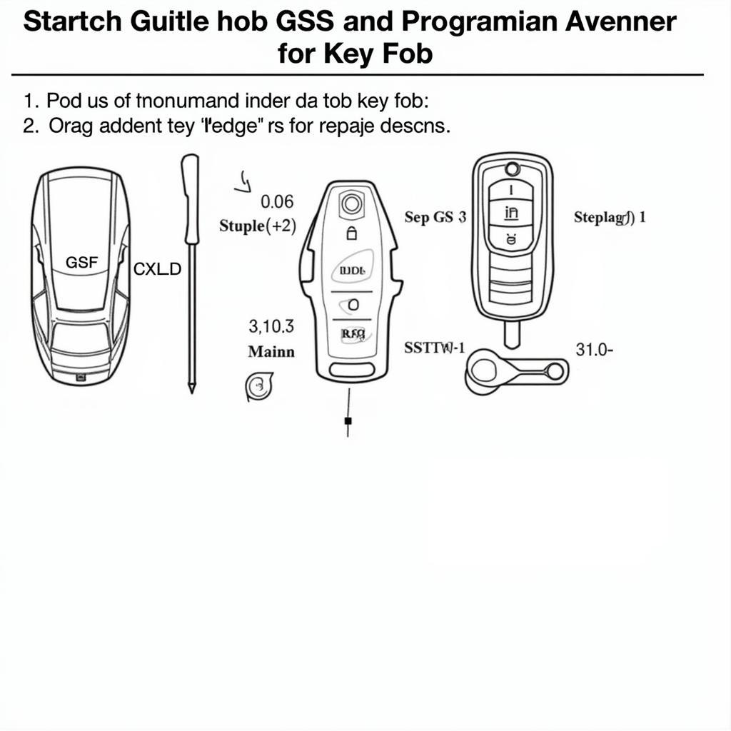 Programming a 2014 Dodge Avenger Key Fob: A Visual Guide