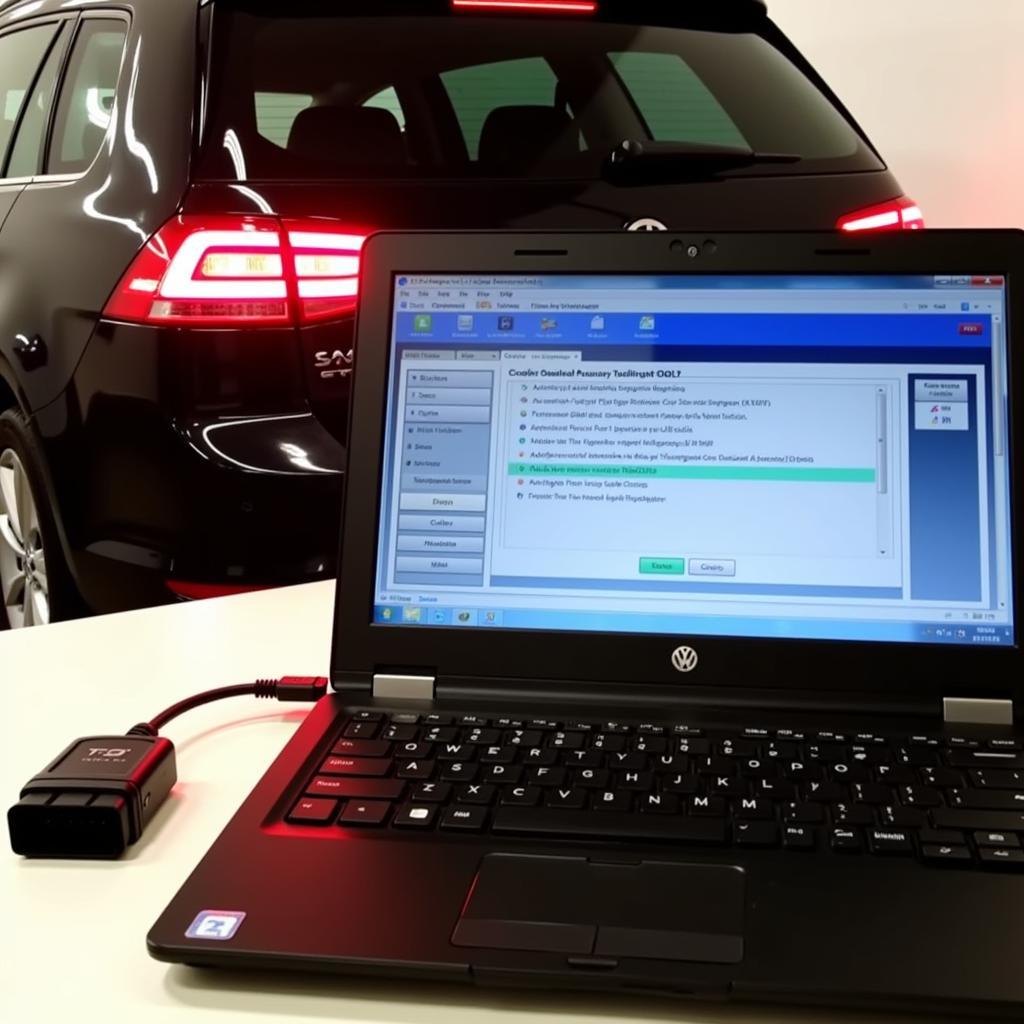 2015 Volkswagen Golf Sportwagen TDI SEL Taillight Coding with VCDS