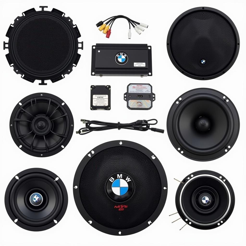 2019 BMW X5 HiFi Sound System Components