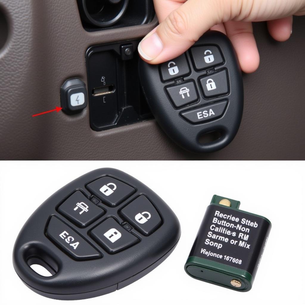 2020 Chevy Equinox Key Fob Battery Location