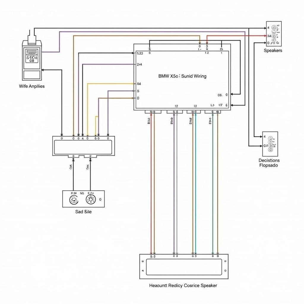 2022 BMW X5 Sound System Wiring Diagram