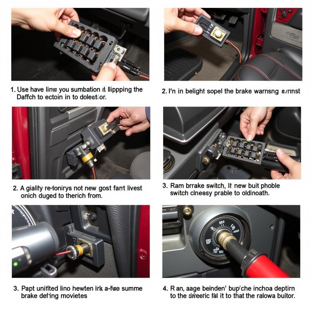 Replacing the Brake Warning Switch in a 1982 Chevy C10