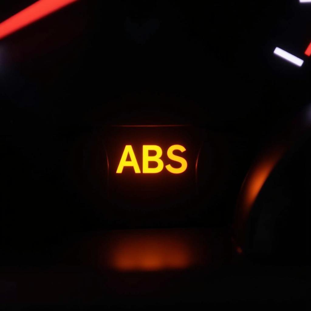 ABS Warning Light Illuminated on Dashboard