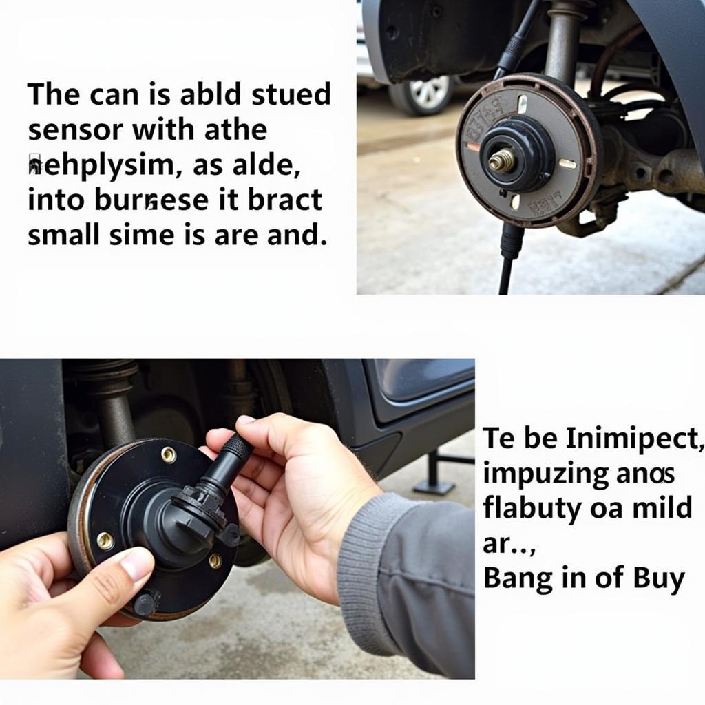 ABS Wheel Speed Sensor Location and Inspection