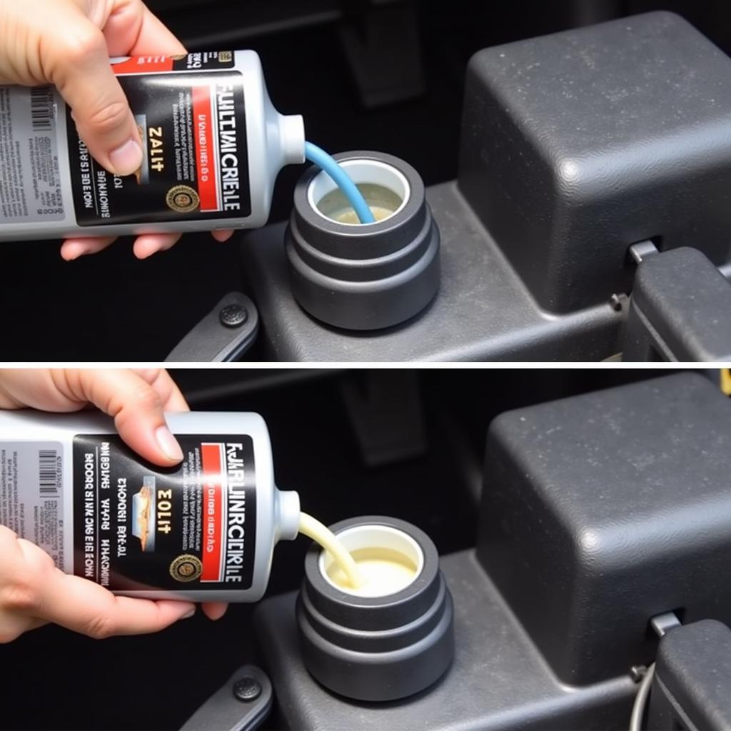 Adding Brake Fluid to a Mk6 Fiesta