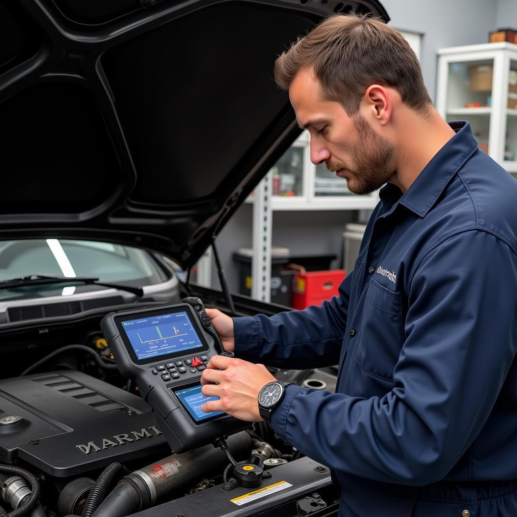 Advanced Diagnostic Procedures on a 1985 Mercedes Benz Engine