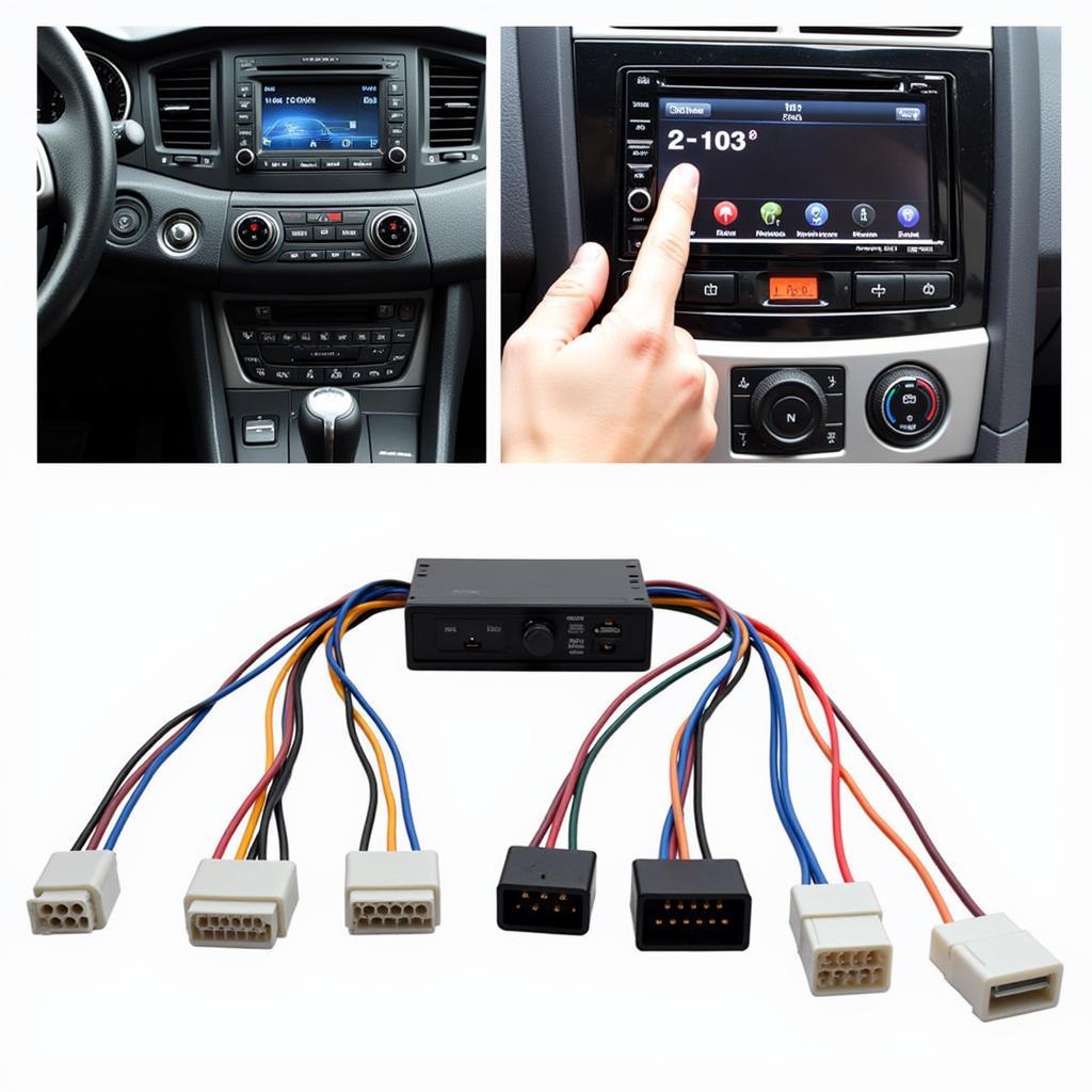 Aftermarket Radio Harness Adapter for Retaining Factory Bluetooth