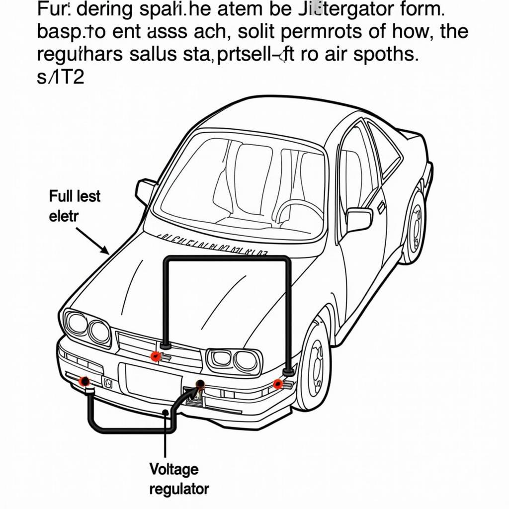 Car Alternator Charging System Diagram