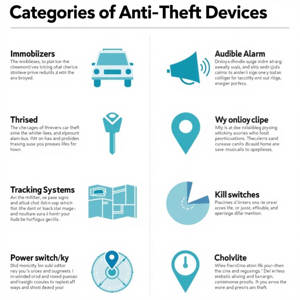 Anti-Theft Device Categories Diagram