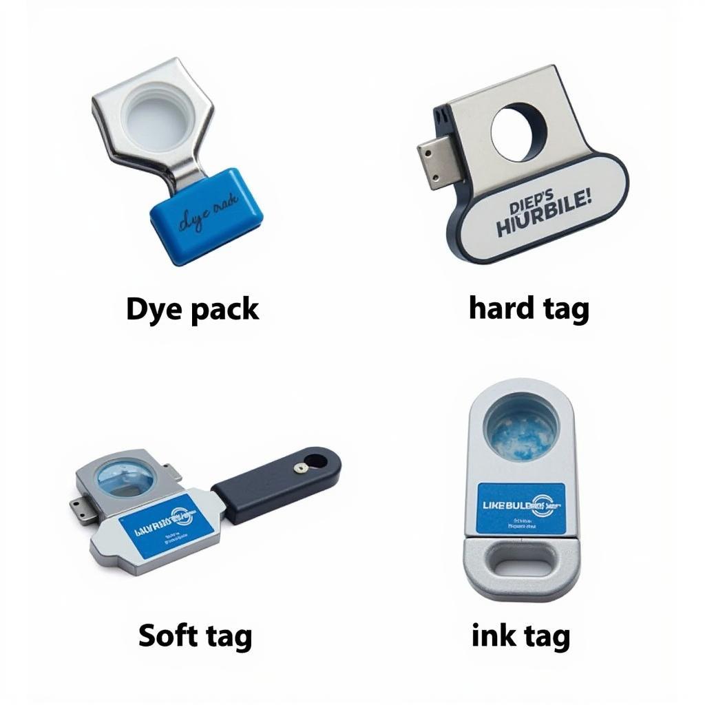 Various Anti-theft Dye Devices