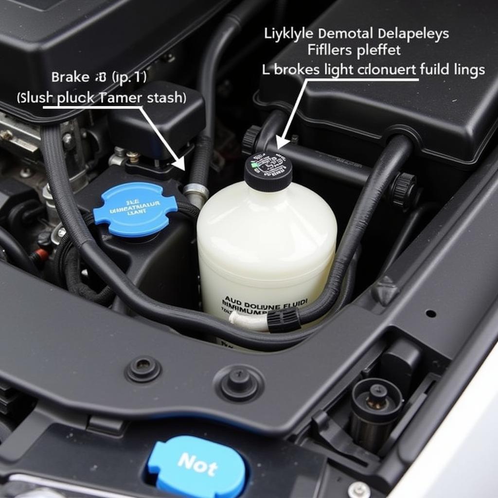 Audi A6 Brake Fluid Reservoir