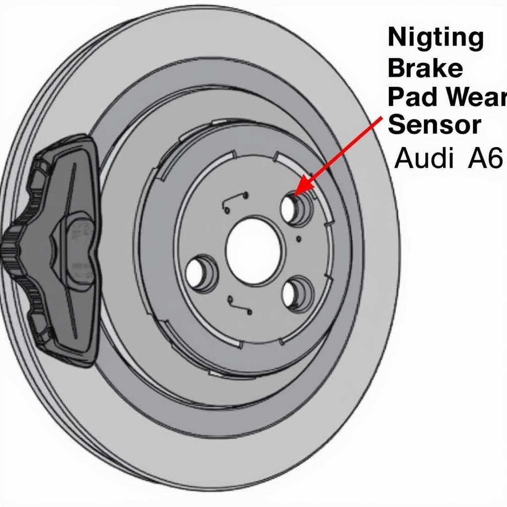 Audi A6 Brake Pad Wear Sensor Location