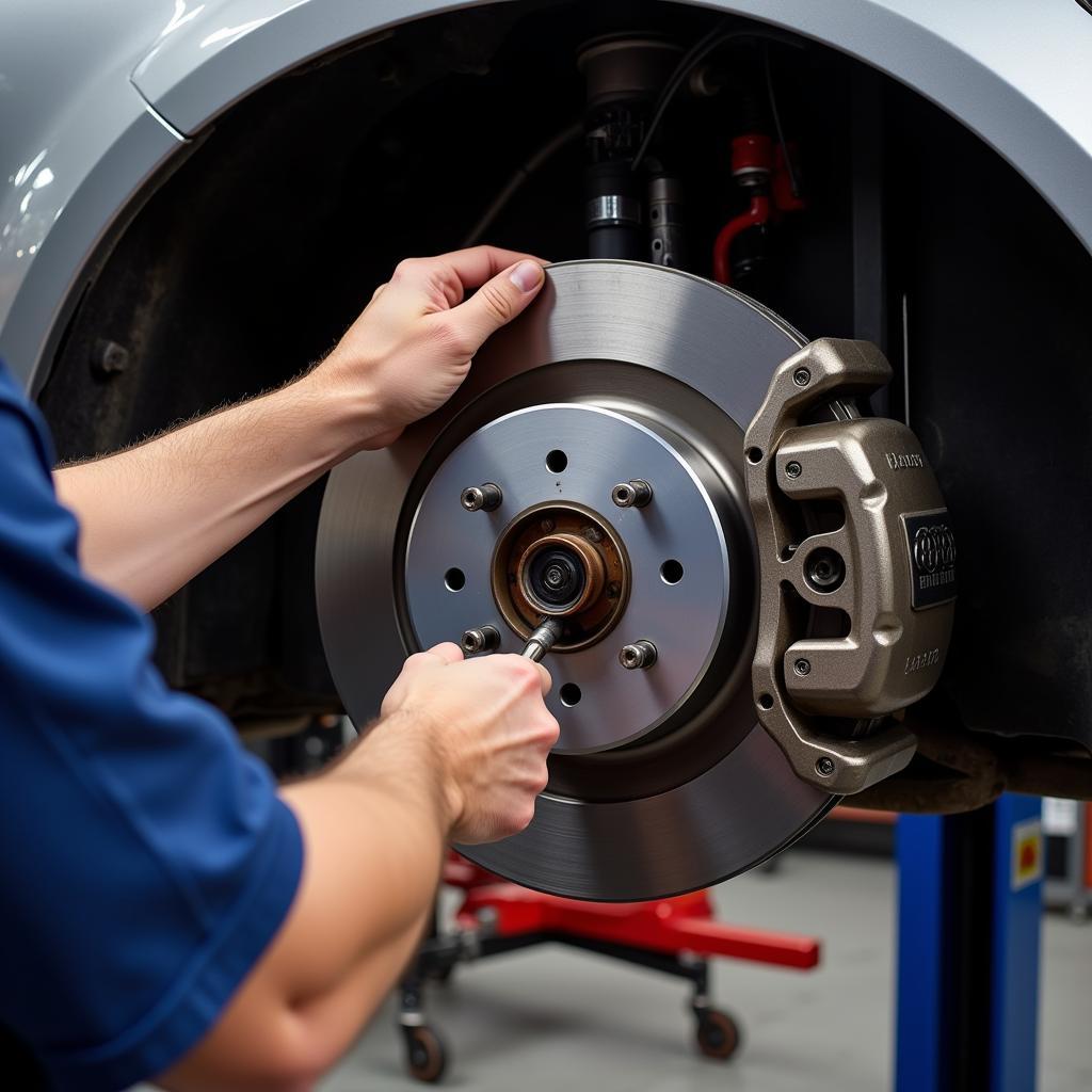 Audi A8 Brake System Inspection