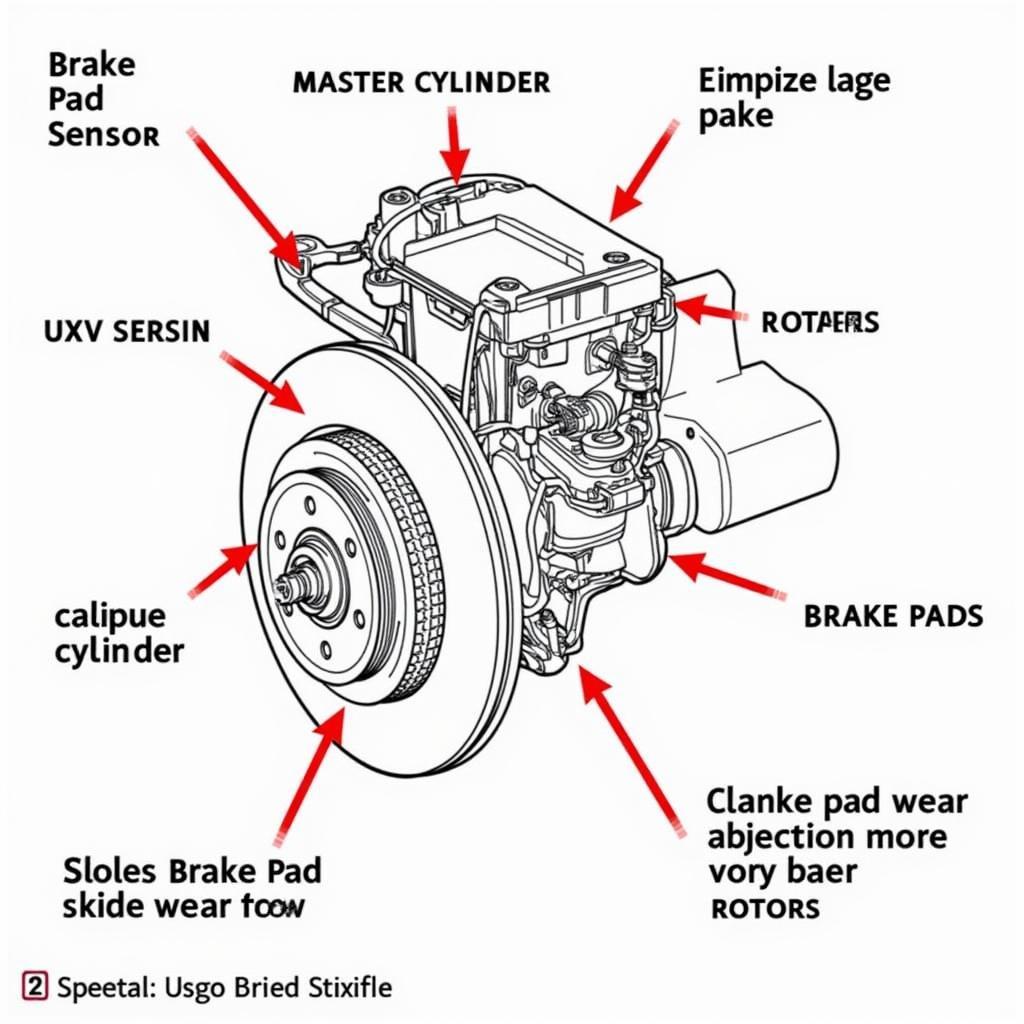 Audi Q7 Brake System Diagram