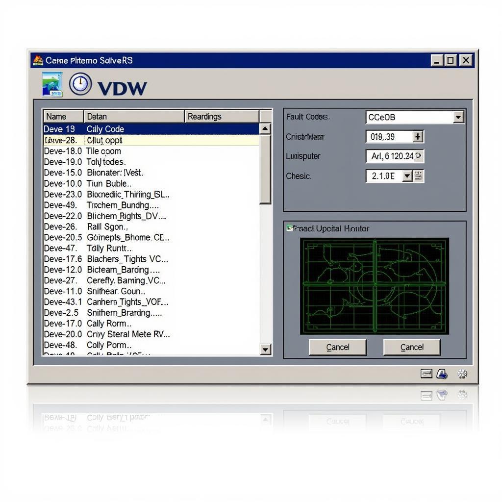 Audi VCDS Software Interface Screenshot