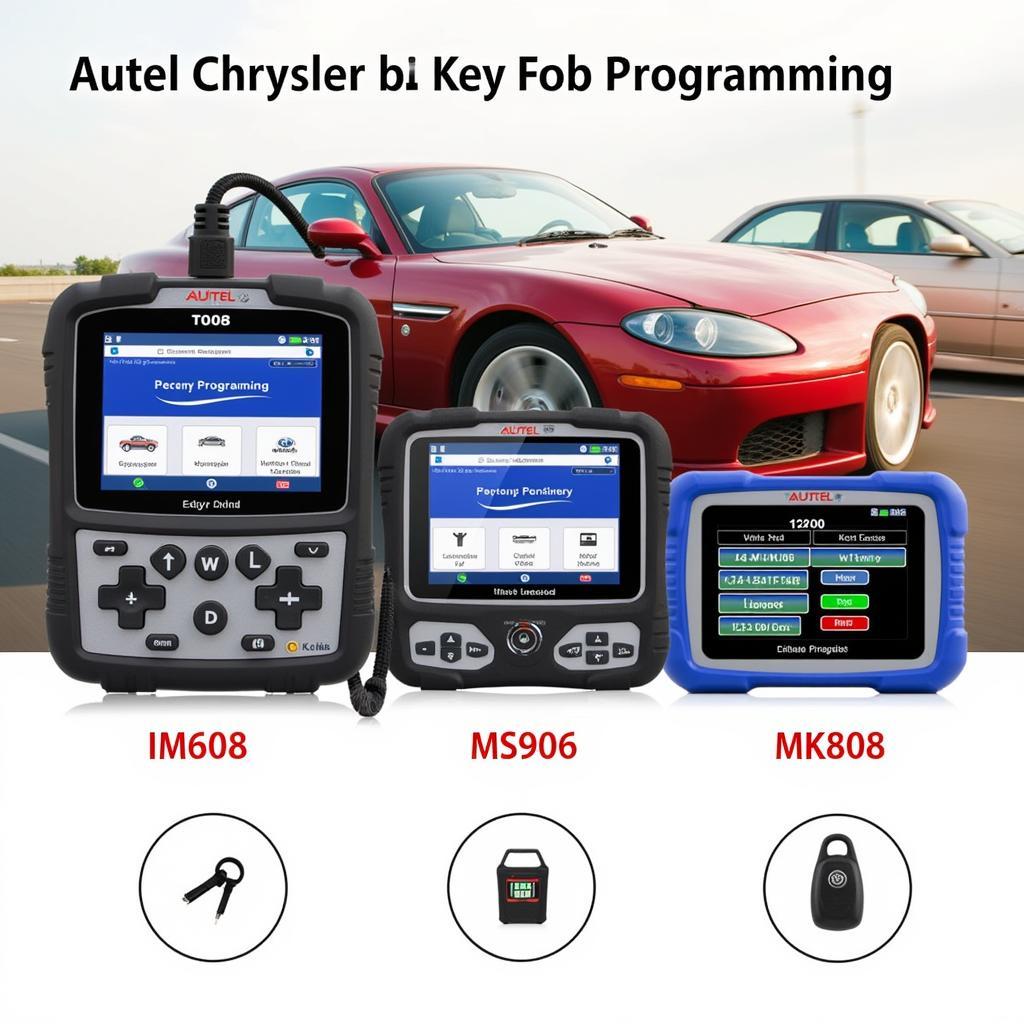 Autel Diagnostic Tools for Chrysler Key Fob Programming