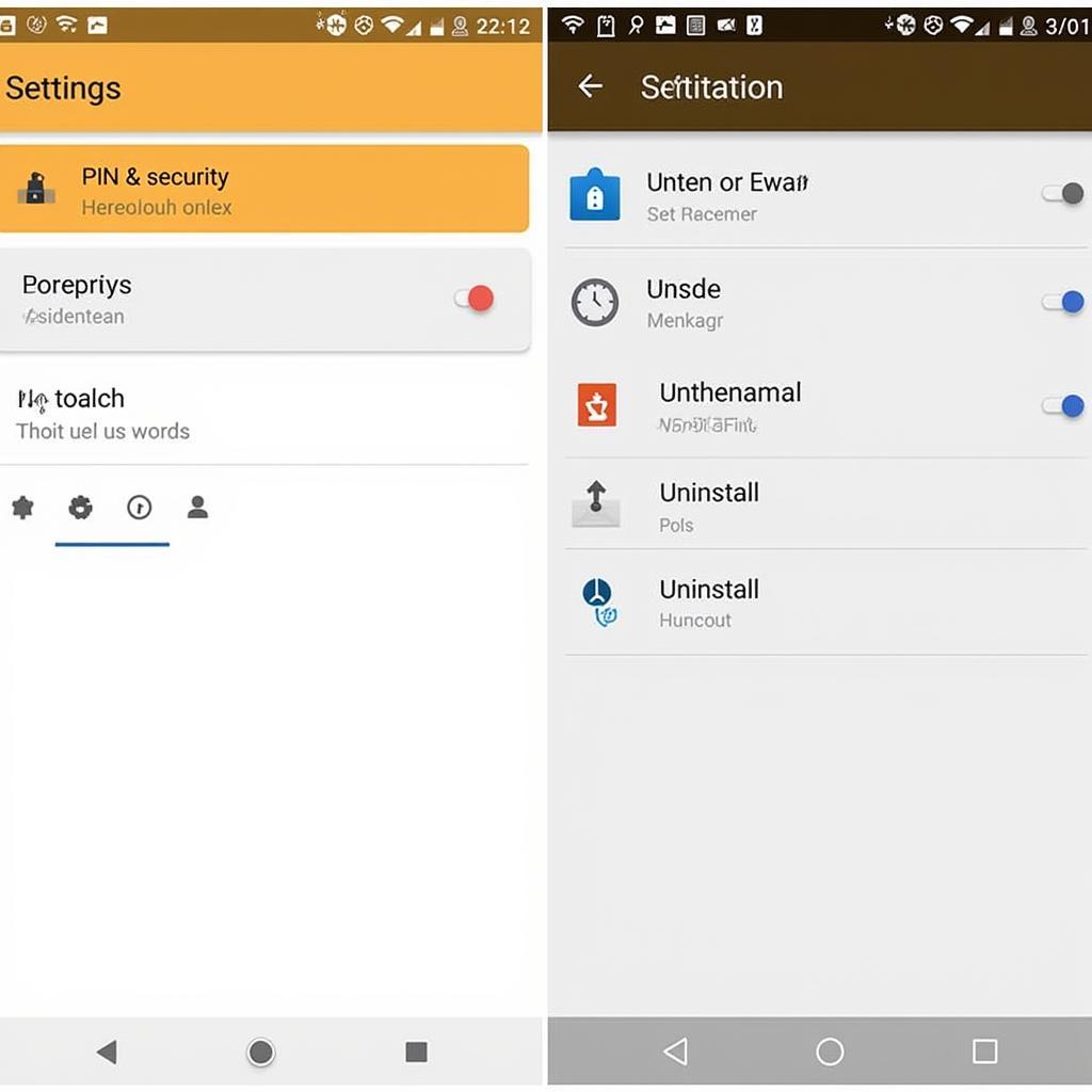 Accessing Avast Anti-Theft settings on a Galaxy Note 5