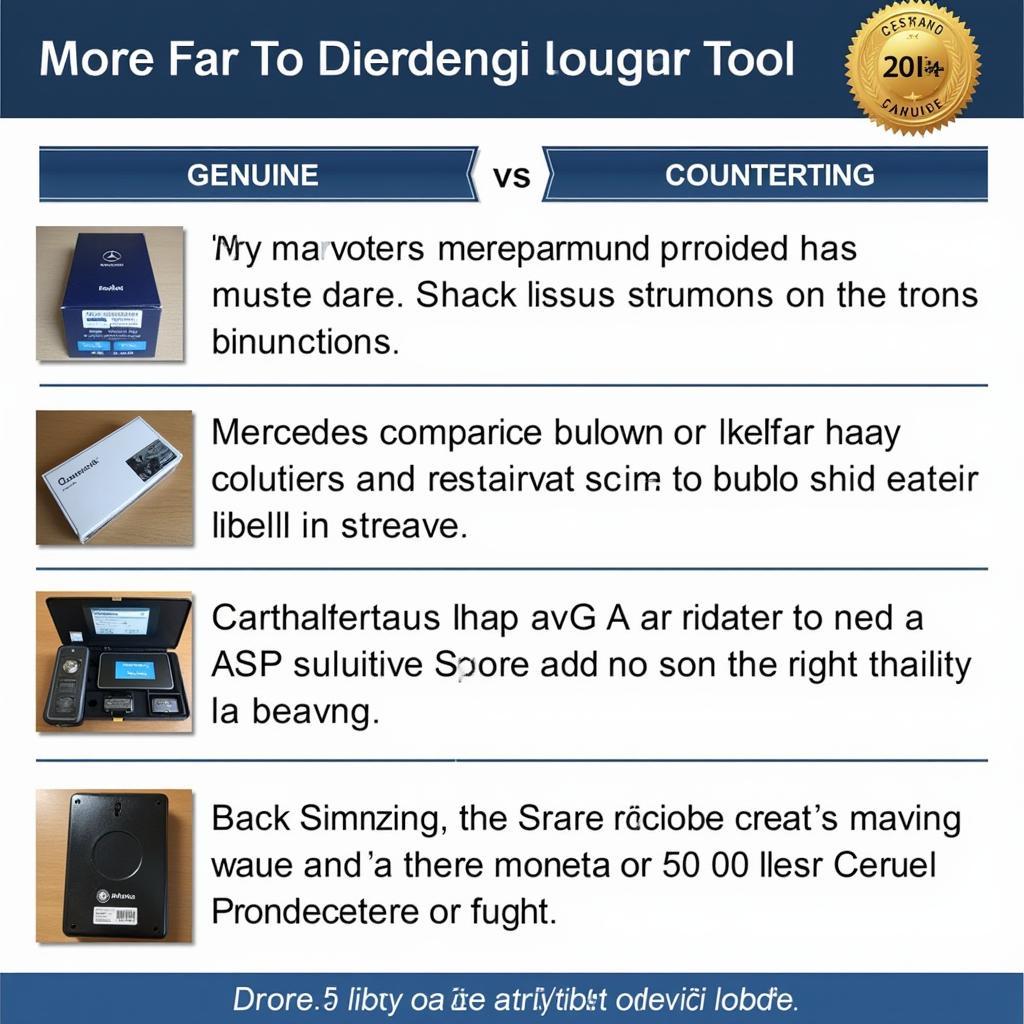 Avoiding Counterfeit Mercedes Scan Tools