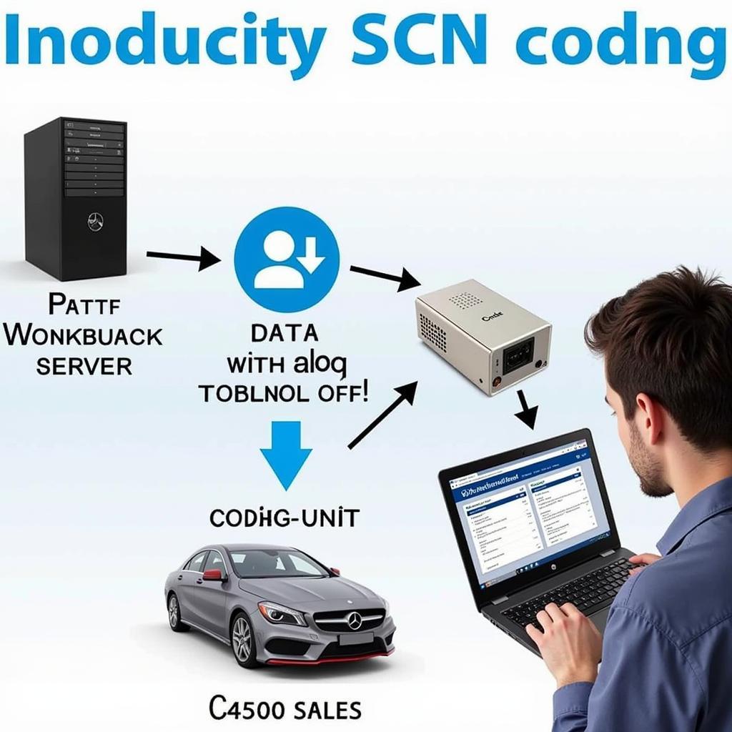 Benz Online SCN Coding Process