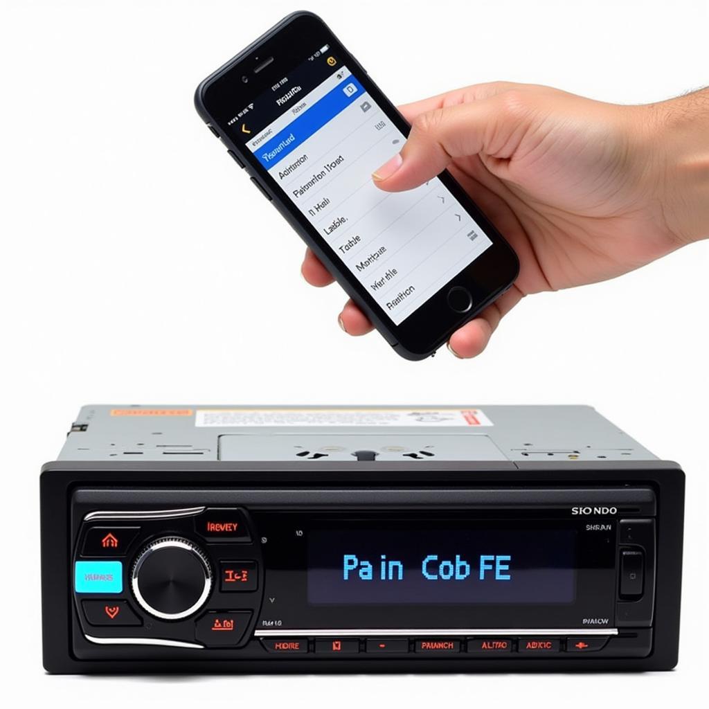 Bluetooth Car Radio Pairing Process