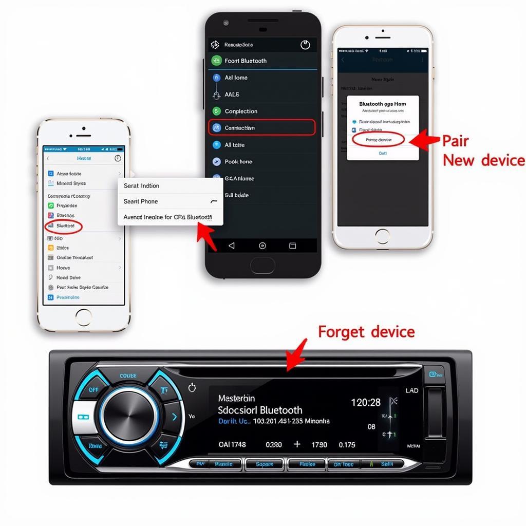 Troubleshooting Bluetooth Connection Issues on an Android Car Radio